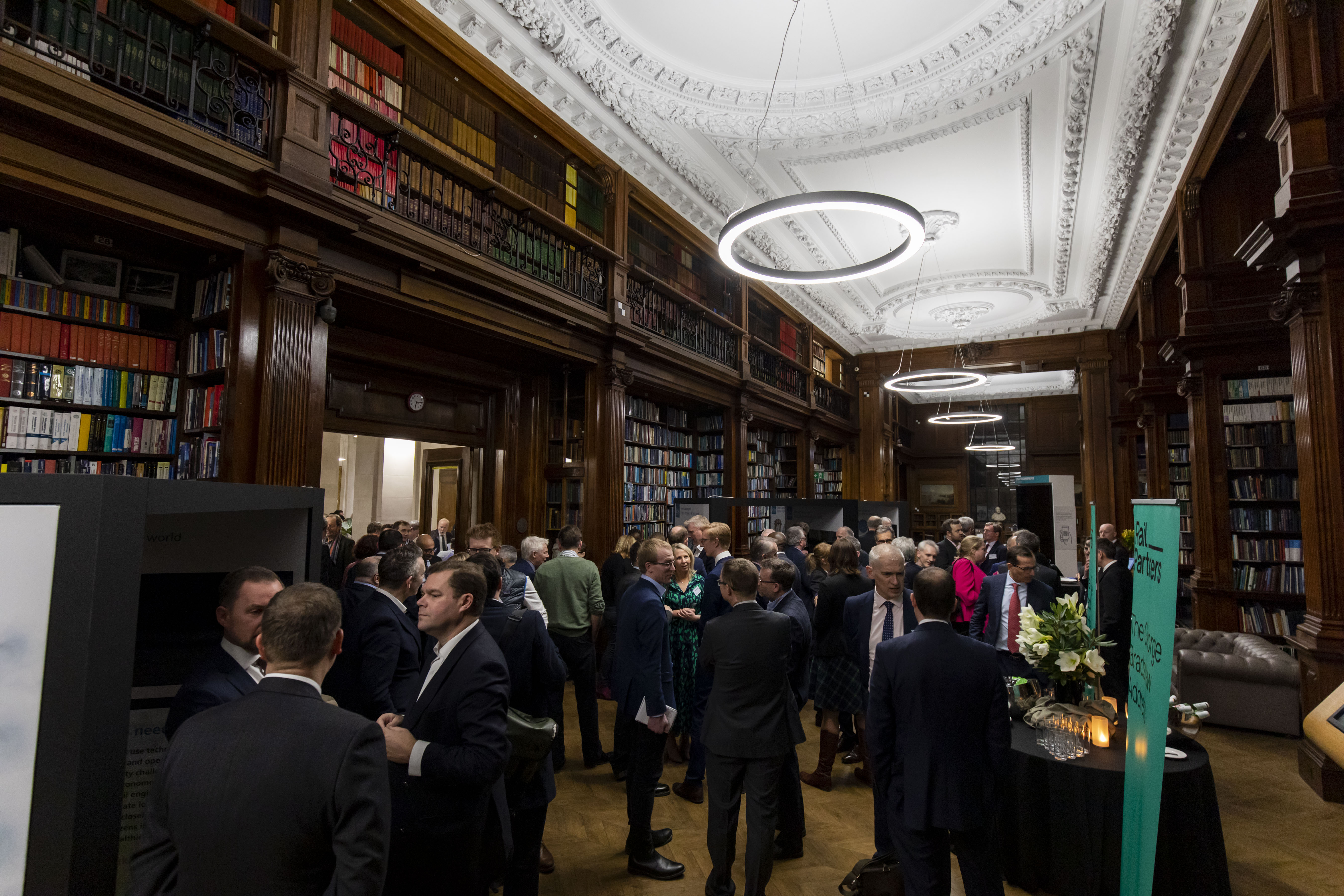 Photograph of sttendees at the George Bradshaw Address 2023