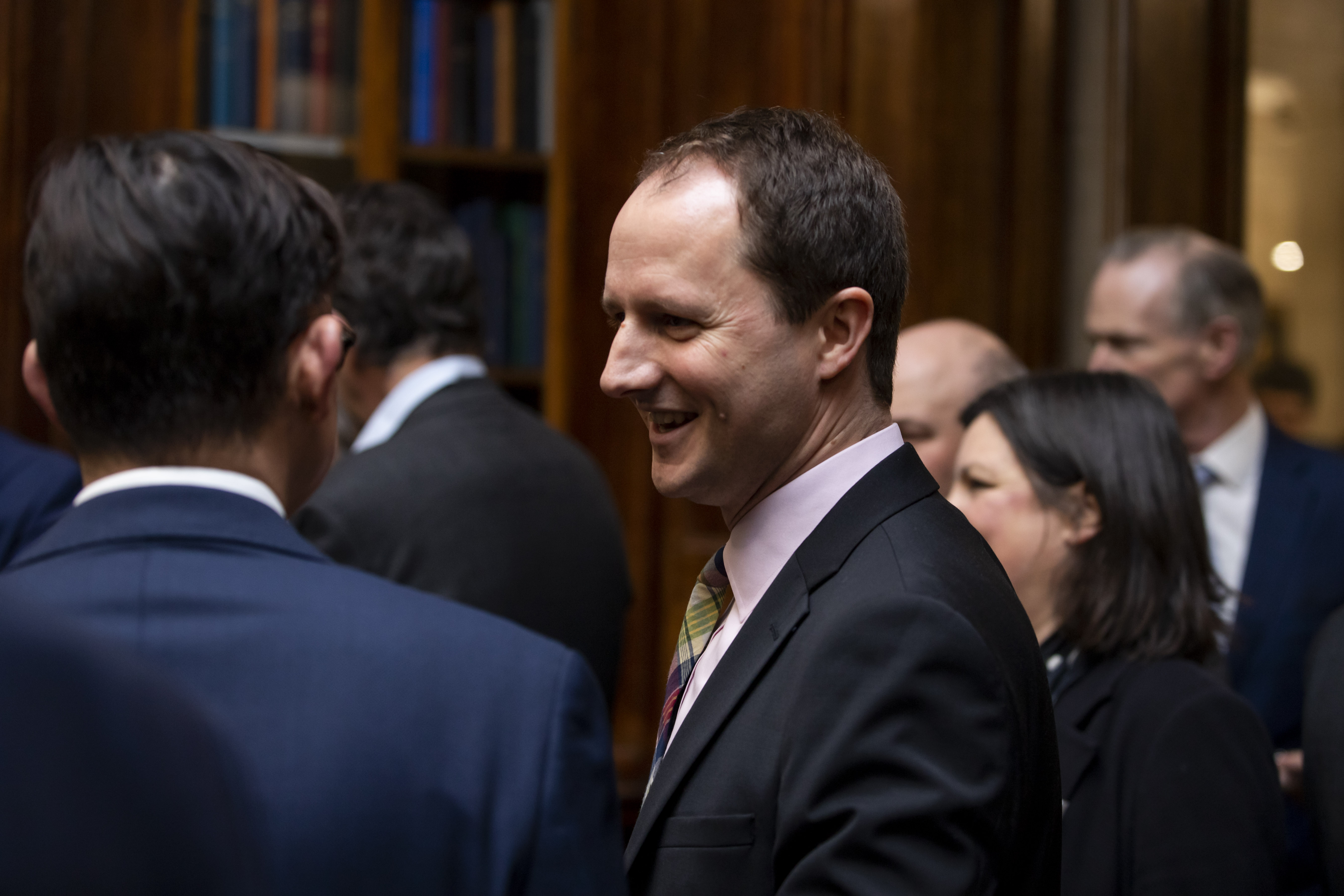 Photograph of attendees at the George Bradshaw Address 2023