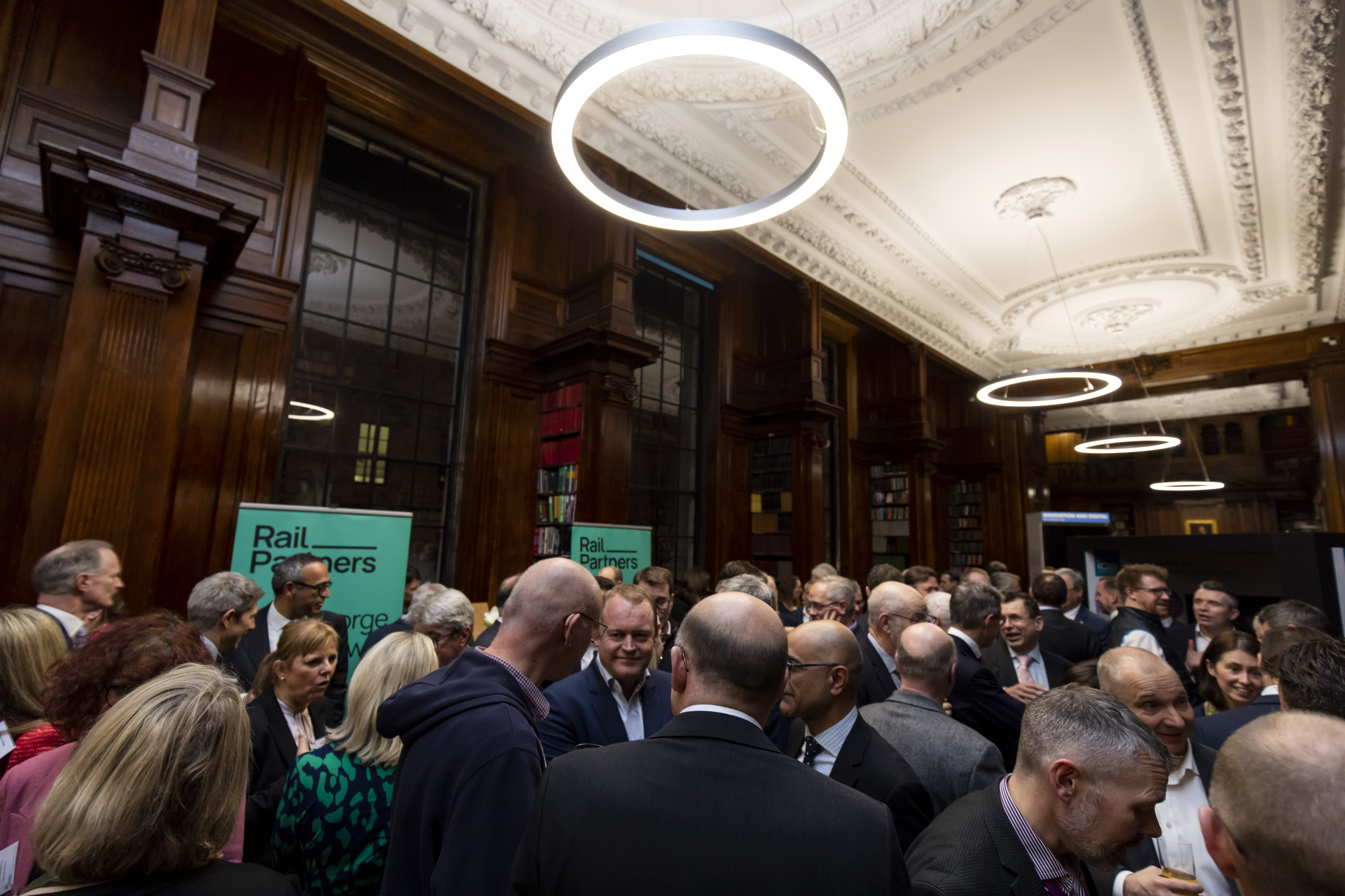 Photograph of attendees at the George Bradshaw Address 2023