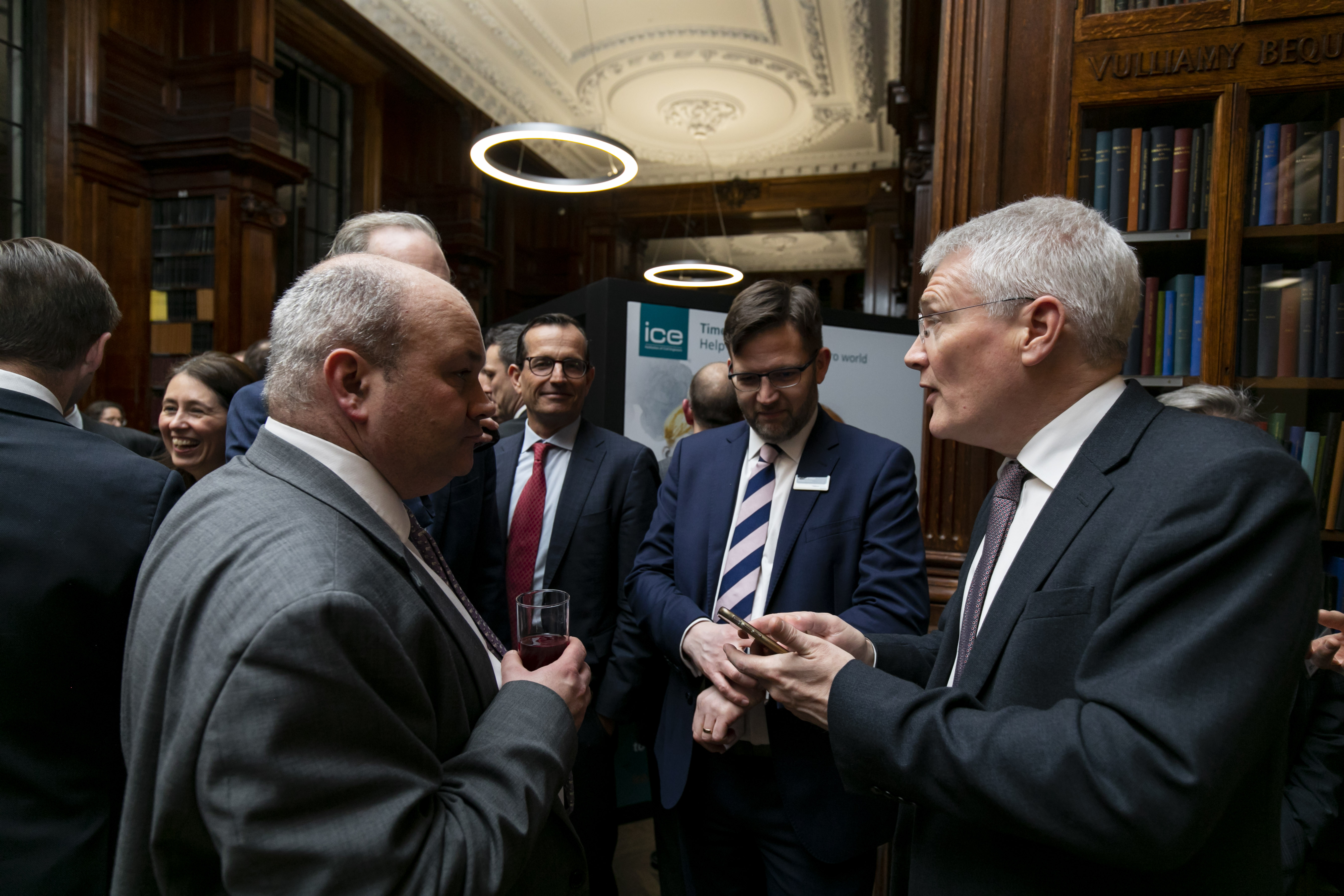 Photograph of attendees at the George Bradshaw Address 2023
